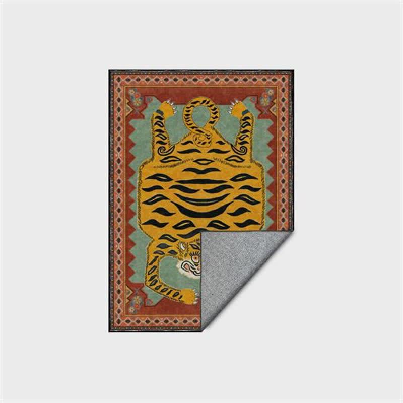 Ownkoti Tibetan Tiger Foladable Rectangle Area Rug - image 4