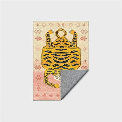 Ownkoti Ethnic Tibetan Tiger Rectangle Area Rug - image 22