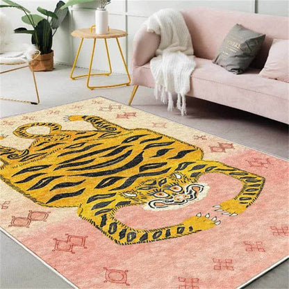 Ownkoti Ethnic Tibetan Tiger Rectangle Area Rug - image 21