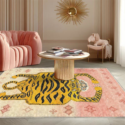Ownkoti Ethnic Tibetan Tiger Rectangle Area Rug - image 19