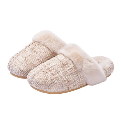 Ownkoti Closed-Toe Plush Warm Slippers - image 5