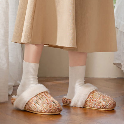 Ownkoti Closed-Toe Plush Warm Slippers - image 6