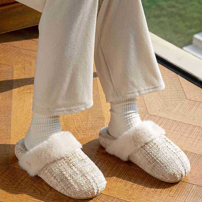 Ownkoti Closed-Toe Plush Warm Slippers - image 1