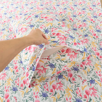 Ownkoti Watercolor Meadow Floral Sheet Set - image 5