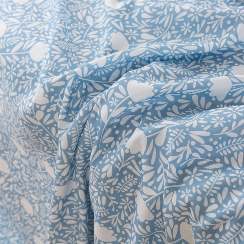 Ownkoti Refreshing Coastal Blue Sheet Set - image 4