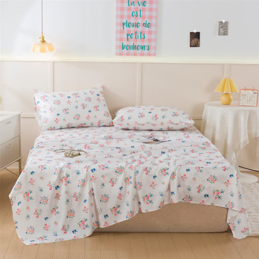 Ownkoti Sweet Cottagecore Mini-Rose Sheet Set - King - image 0