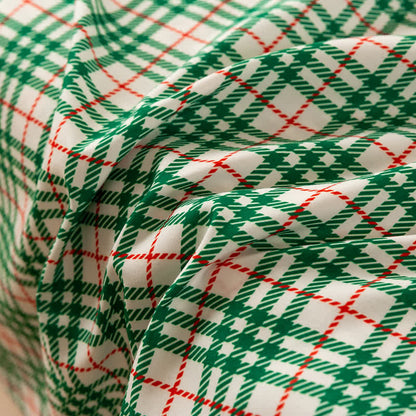 Ownkoti Classic Christmas Gingham Sheet Set - image 7