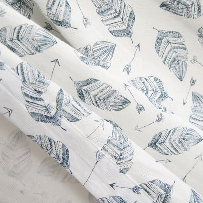 Ownkoti Leaf Arrow Cotton Kimono Robe - image 12