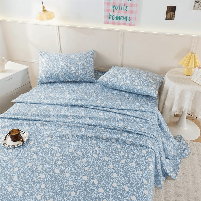 Ownkoti Refreshing Coastal Blue Sheet Set - image 1