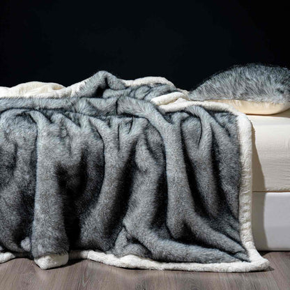 Ownkoti Luxury Faux Fur Plush Blanket - image 1