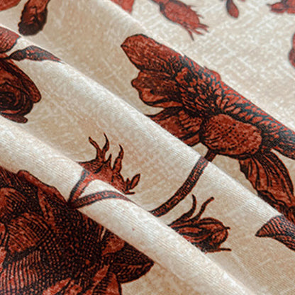 Ownkoti Rose Brushed Cotton Sheet Bedspread - image 2