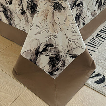 Ownkoti Elegant Peony Brushed Cotton Sheet Bedspread - image 2