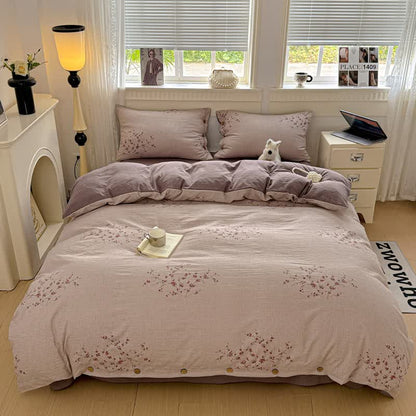 Ownkoti Elegant Plum Blossom Bedding Set - image 1
