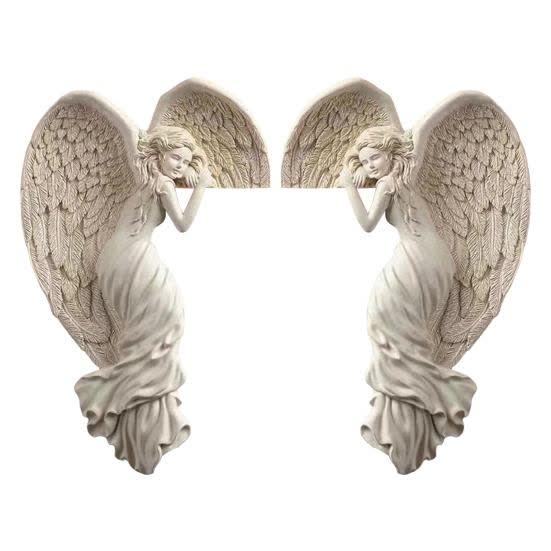 Ownkoti Door Frame Angel Wings Sculpture - image 14