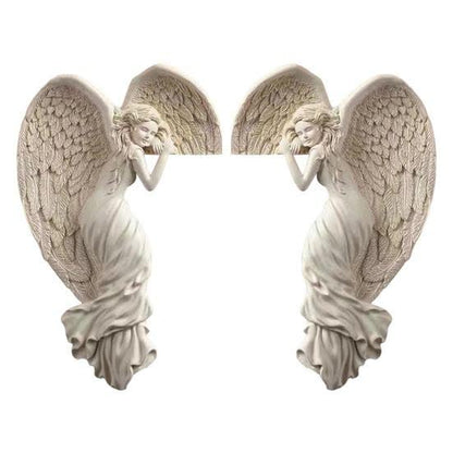 Ownkoti Door Frame Angel Wings Sculpture - image 14