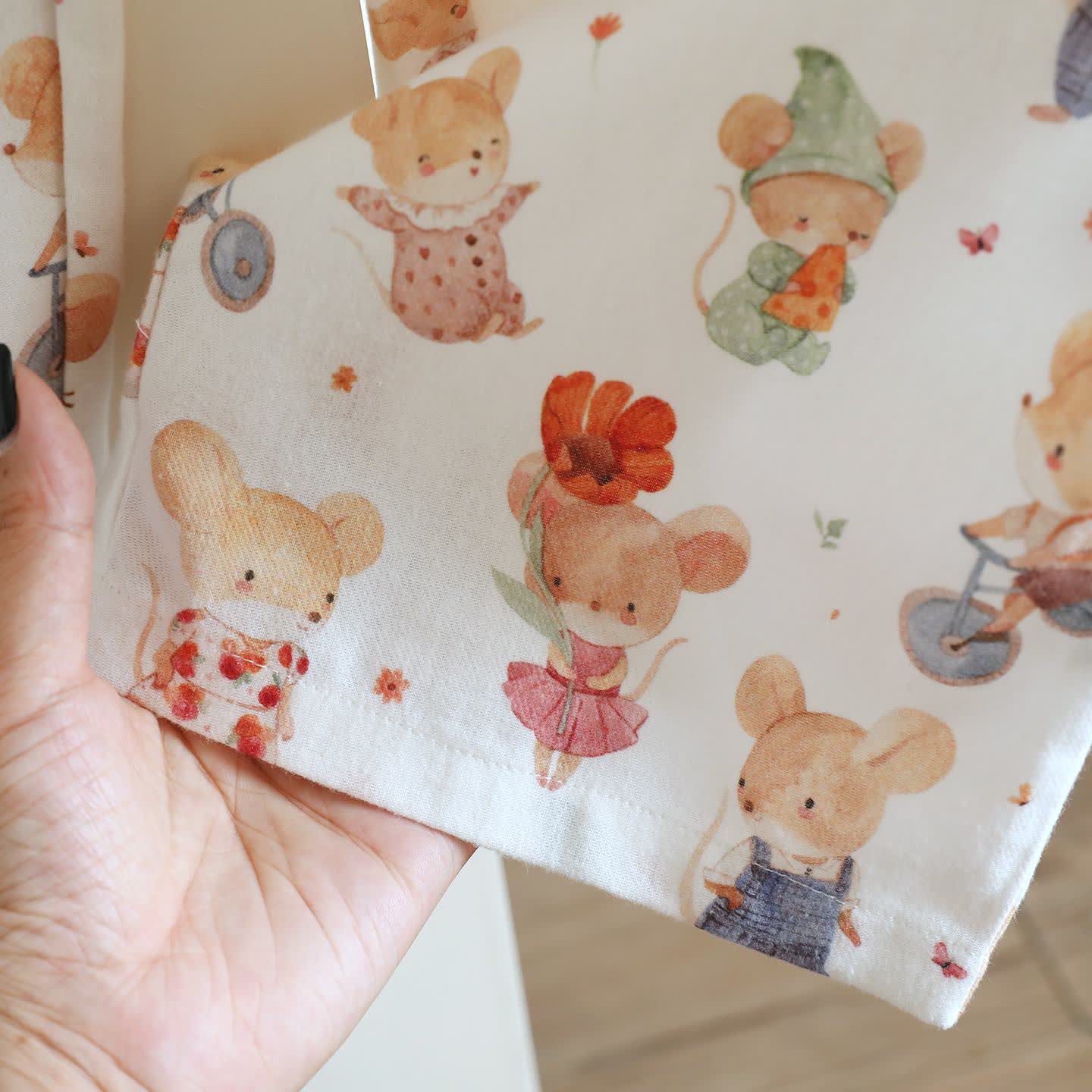 Ownkoti Cartoon Animal Brushed Cotton Loungewear Set - image 10