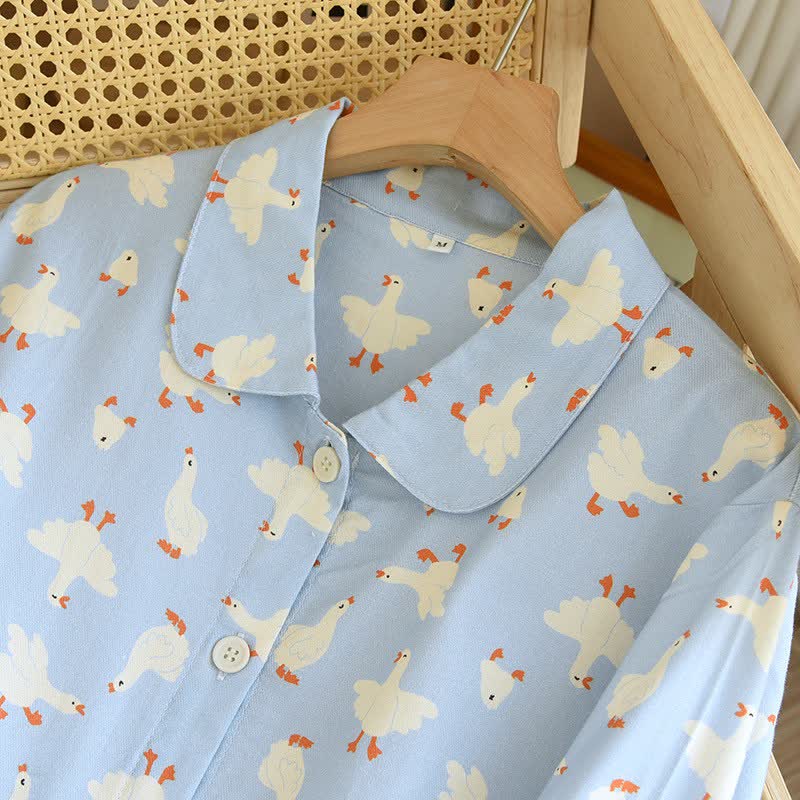 Ownkoti Goose Brushed Cotton Loungewear Set - image 3