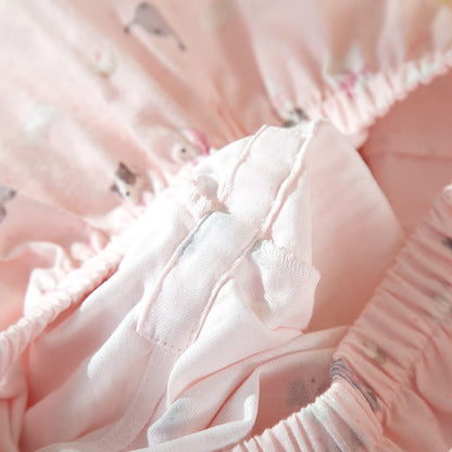 Ownkoti Cute Dog Cat Brushed Cotton Loungewear Set - image 9