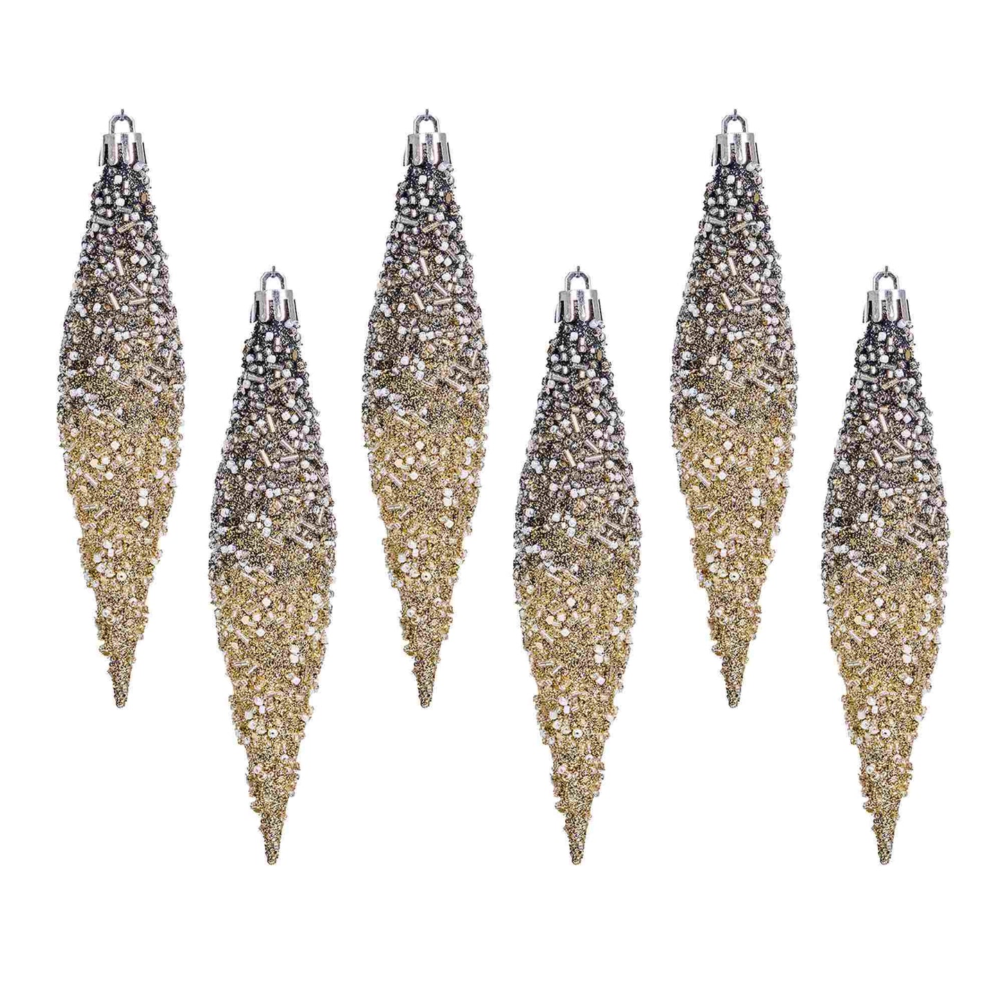 Ownkoti Gradient Glitter Christmas Tree Ornament Set - image 9