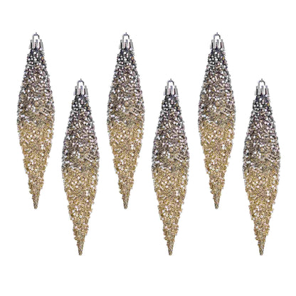 Ownkoti Gradient Glitter Christmas Tree Ornament Set - image 9