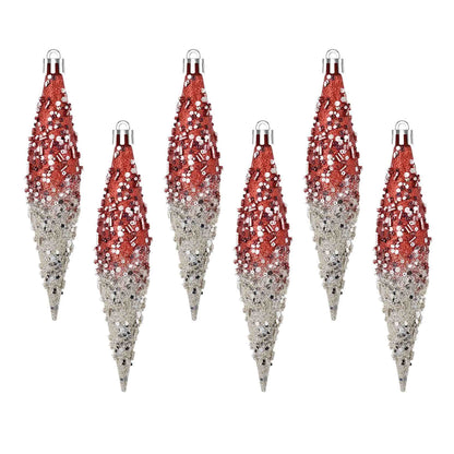 Ownkoti Gradient Glitter Christmas Tree Ornament Set - image 23