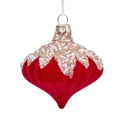 Ownkoti Christmas Velvet Balls With Glitter Accents - image 9