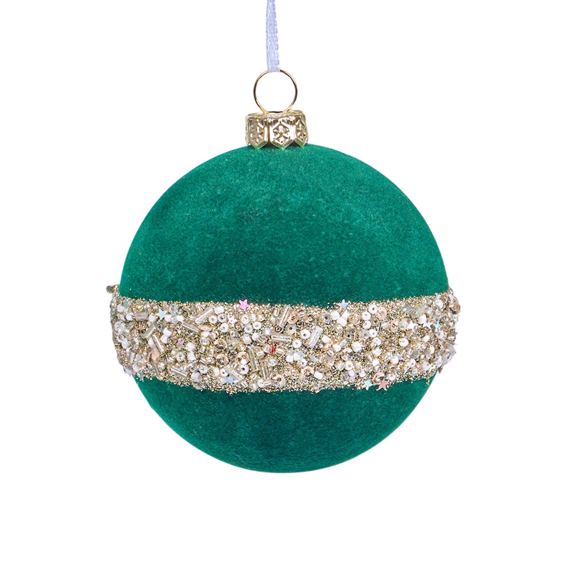 Ownkoti Christmas Velvet Balls With Glitter Accents - image 21