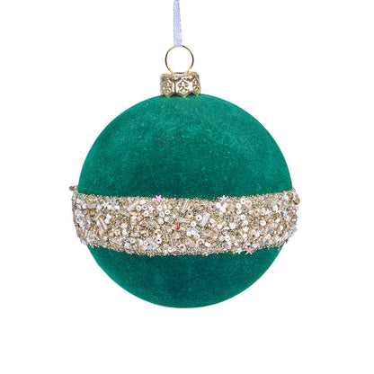 Ownkoti Christmas Velvet Balls With Glitter Accents - image 21
