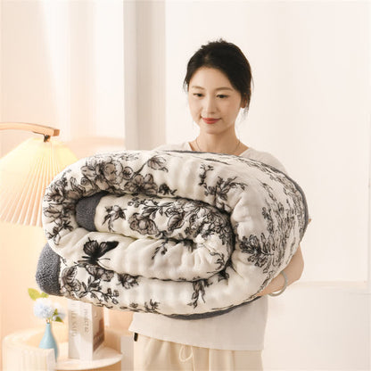 Ownkoti Elegant Floral Butterfly Throw Blanket - image 2