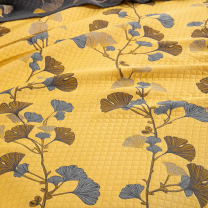 Ownkoti Ginkgo Leaf Organic Cotton Reversible Quilt - image 25