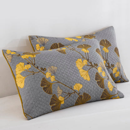 Ownkoti Ginkgo Leaf Organic Cotton Reversible Quilt - image 47