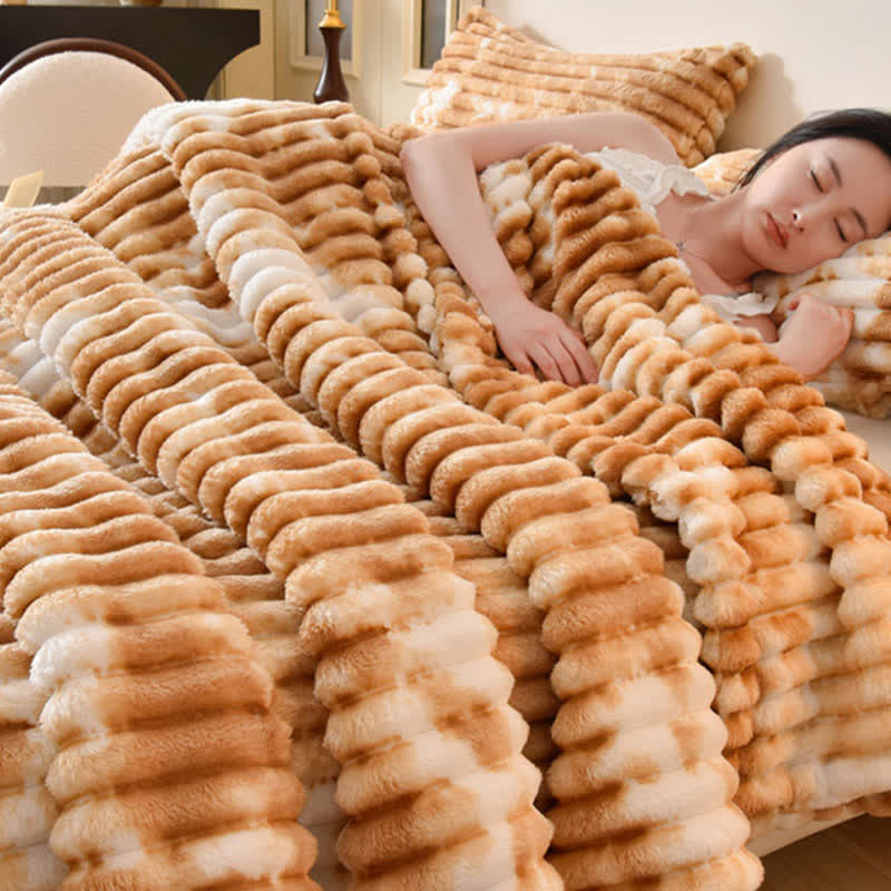 Ownkoti Modern Striped Warm Throw Blanket - image 19