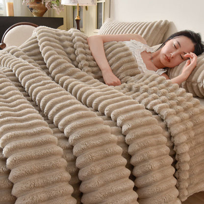 Ownkoti Modern Striped Warm Throw Blanket - image 9