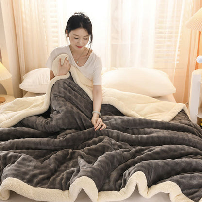 Ownkoti Minimalist Style Warm Throw Blanket - image 7