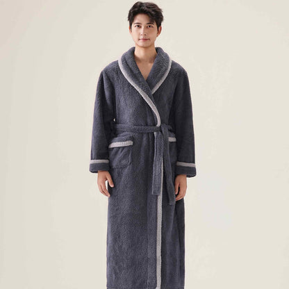 Ownkoti Unisex Fleece Plush Warm Robe - image 9