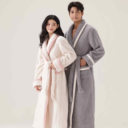 Ownkoti Unisex Fleece Plush Warm Robe - image 3