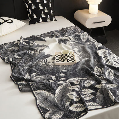 Ownkoti Jacquard Retro Multi-functional Throw Blanket - image 7