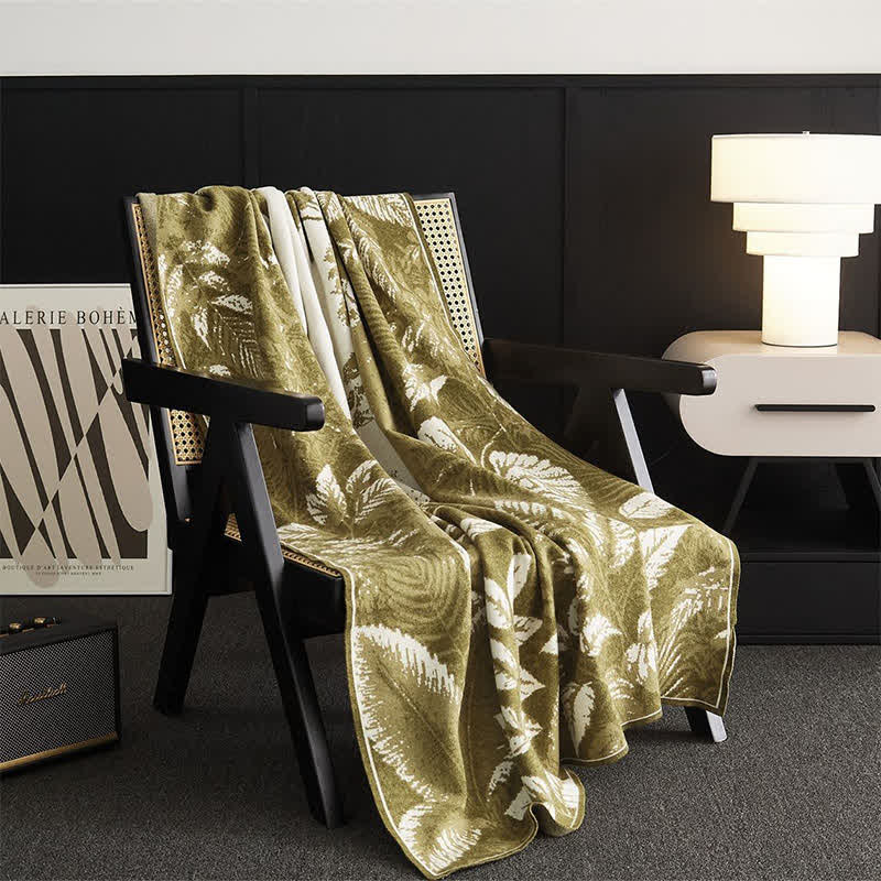 Ownkoti Jacquard Retro Multi-functional Throw Blanket - image 3