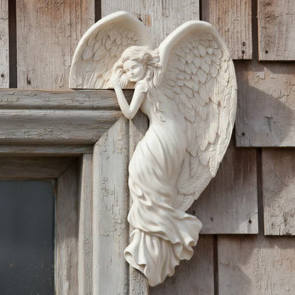 Ownkoti Door Frame Angel Wings Sculpture - image 8