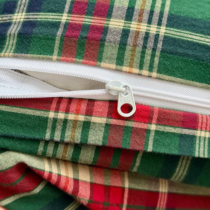 Ownkoti Classic Plaid Cotton Bedding Set - image 9