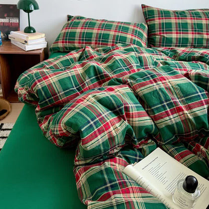 Ownkoti Classic Plaid Cotton Bedding Set - image 27