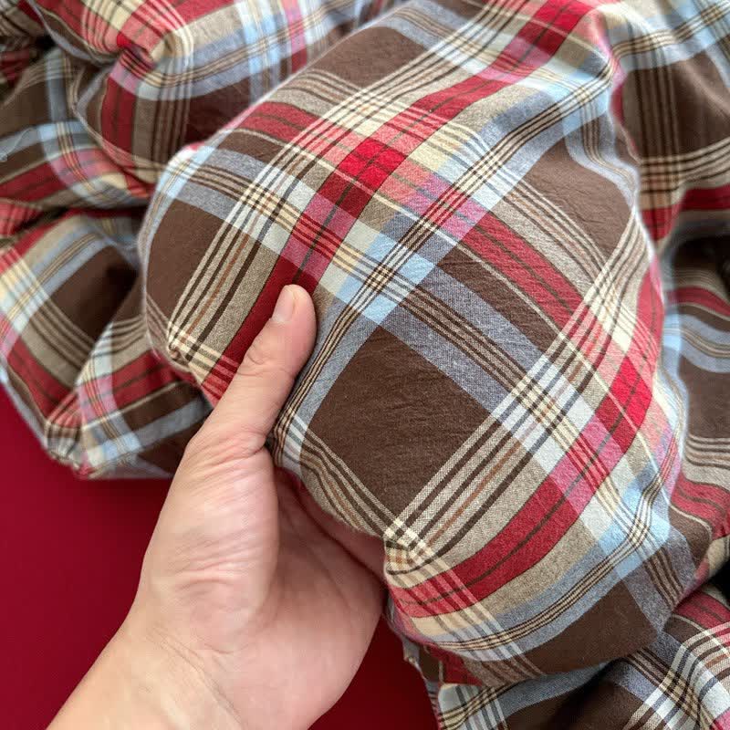 Ownkoti Classic Plaid Cotton Bedding Set - image 16