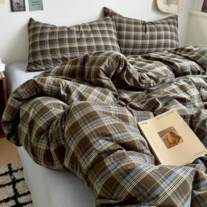 Ownkoti Classic Plaid Cotton Bedding Set - image 19