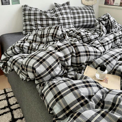 Ownkoti Classic Plaid Cotton Bedding Set - image 8