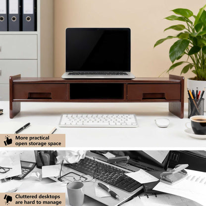 Ownkoti Computer Monitor Stand Riser Desk Organizer - image 7