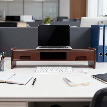 Ownkoti Computer Monitor Stand Riser Desk Organizer - image 6