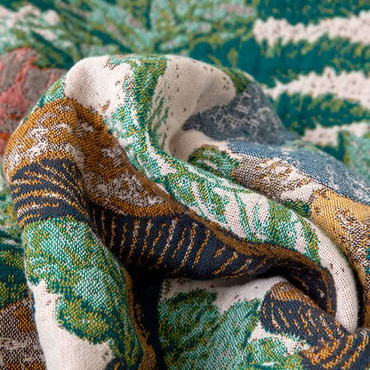 Ownkoti Mushroom Forest Cotton Gauze Tassel Quilt - image 5