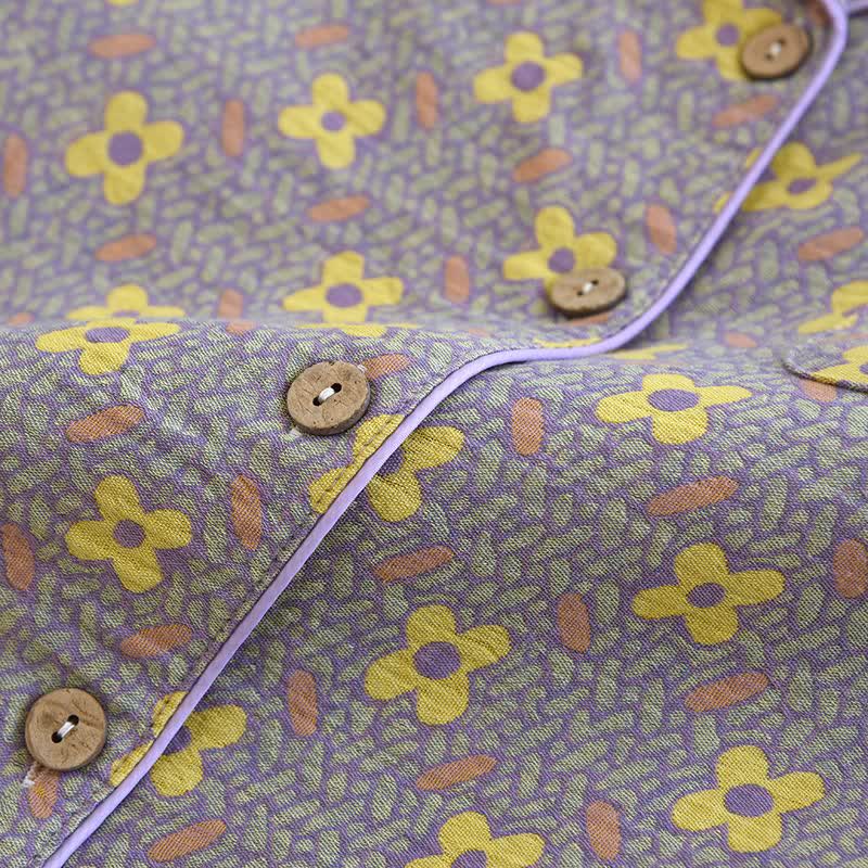 Ownkoti Four-leaf Clover Inspired Cotton Loungewear Set - image 7