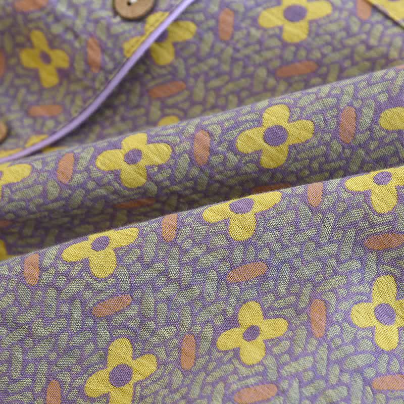 Ownkoti Four-leaf Clover Inspired Cotton Loungewear Set - image 13