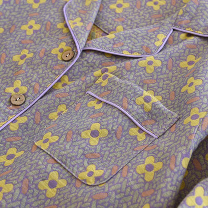 Ownkoti Four-leaf Clover Inspired Cotton Loungewear Set - image 6